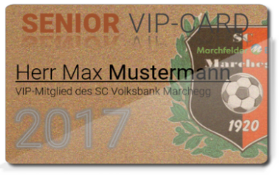 SENIOR VIP-Card